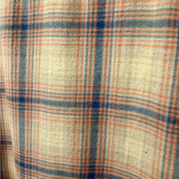 American Eagle Outfitters Women’s Casual Plaid Shirt - Pink and Blue XL - Picture 4 of 4